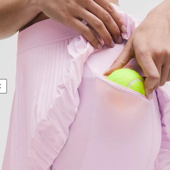 Lululemon Varsity High-Rise Pleated Tennis Skirt size 10 NWOT - Picture 2 of 7